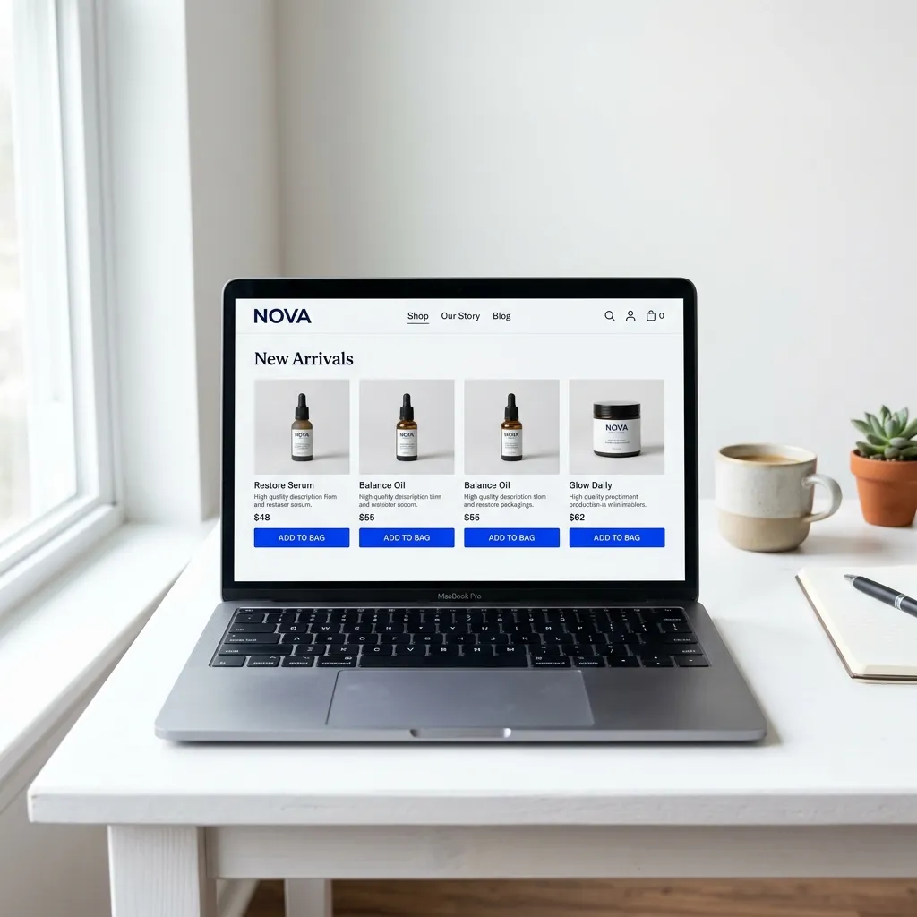 D2C Brand Interface & Store Concept